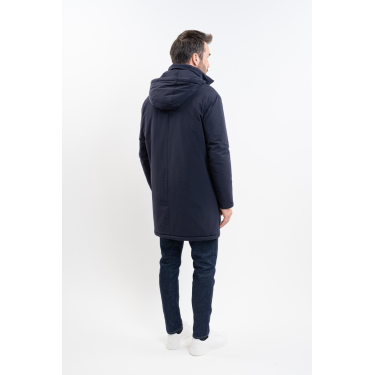 Lange parka Harcour Robertol Marine Marineblauw