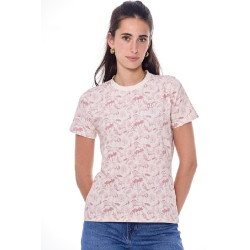 Dames paardrij T-shirt Harcour Tabatha roze