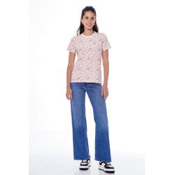 Dames paardrij T-shirt Harcour Tabatha roze