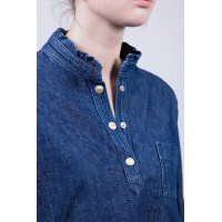 Blouse Harcour Blissy dames Jean Grijs