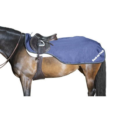 Waterdichte staldeken Back on Track® Sammy Blauw