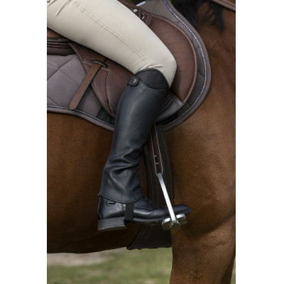 Mini-chaps Norton Glitter Zwart