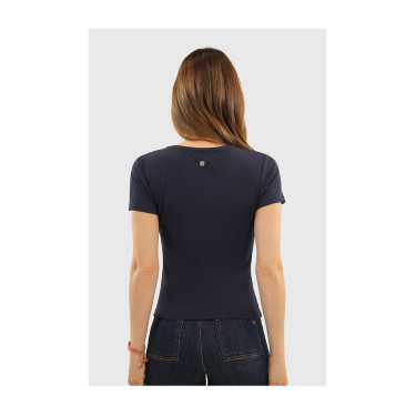 T-shirt Harcour Tarlala Marine Marineblauw