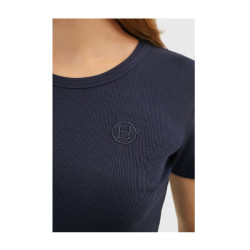 T-shirt Harcour Tarlala Marine Marineblauw