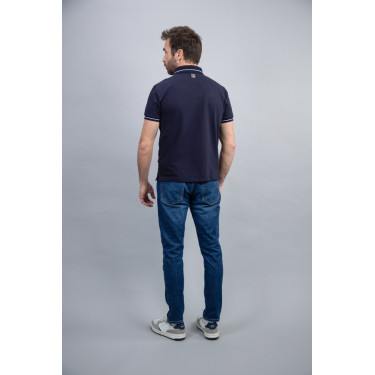 Herenpolo voor paardrijden Harcour Pampelonne Herenpolo voor paardrijden Harcour Pampelonne
