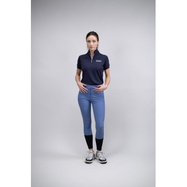 Polo Frankrijk Harcour Shivah Marine Marineblauw