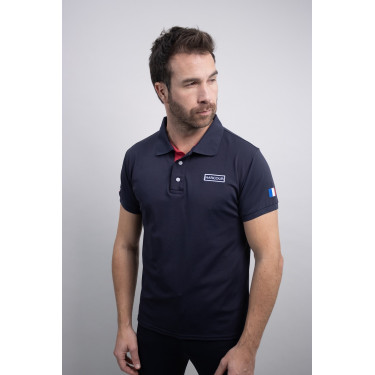 Polo Frankrijk Harcour Quitoh Marine Marineblauw Polo Frankrijk Harcour Quitoh Marine Marineblauw