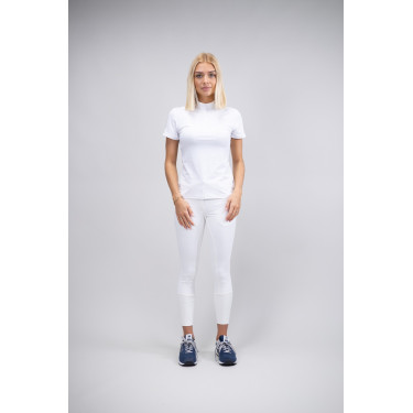 Wedstrijdpolo Harcour Prystie Wit