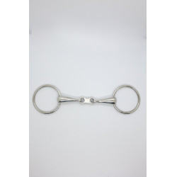 Muserola simple de doble articulación con enlace plano de 19 mm Harcour Roestvrij staal Grijs Muserola simple de doble articulación con enlace plano de 19 mm Harcour Roestvrij staal Grijs