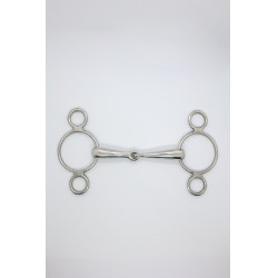 Mors Pessoa 2 ringen 21 mm Harcour Roestvrij staal Grijs Mors Pessoa 2 ringen 21 mm Harcour Roestvrij staal Grijs