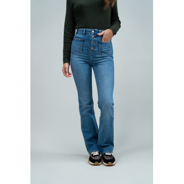 Jean Flare Harcour Juvo Jean Grijs