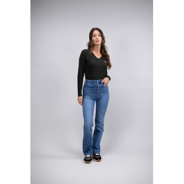 Jean Flare Harcour Juvo Jean Grijs