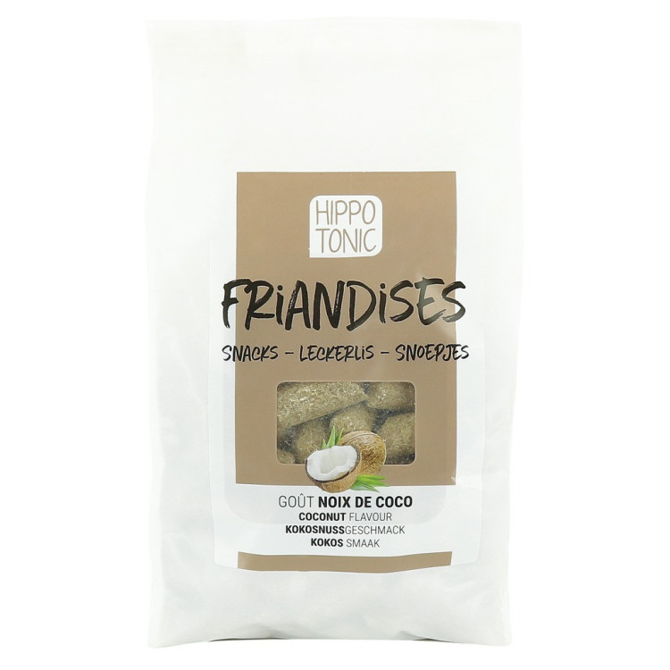 Snoepjes voor paarden kokossmaak Hippotonic Snoepjes voor paarden kokossmaak Hippotonic