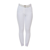 Slim fit damesrijbroek Equestro Ridertechnology met gelaste naden