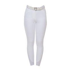 Slim fit damesrijbroek Equestro Ridertechnology met gelaste naden