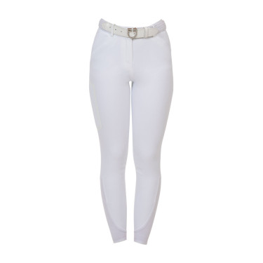 Slim fit damesrijbroek Equestro Ridertechnology met gelaste naden