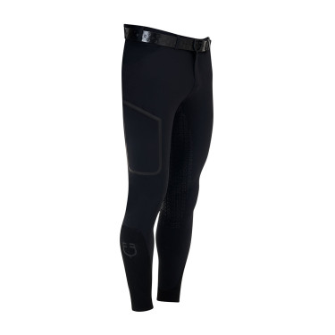 Slim fit herenrijbroek Equestro Ridertechnology full grip
