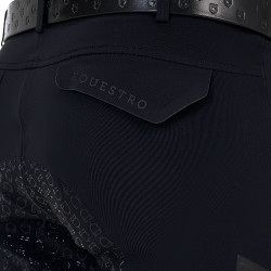 Slim fit herenrijbroek Equestro Ridertechnology full grip