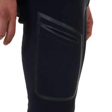 Slim fit herenrijbroek Equestro Ridertechnology full grip