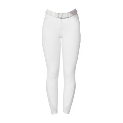 Slim fit damesrijbroek Equestro Ridertechnology full grip