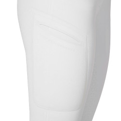 Slim fit damesrijbroek Equestro Ridertechnology full grip