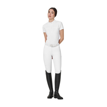 Slim fit damesrijbroek Equestro Ridertechnology full grip