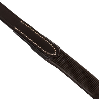 Lederen teugels met stevige grip en stops