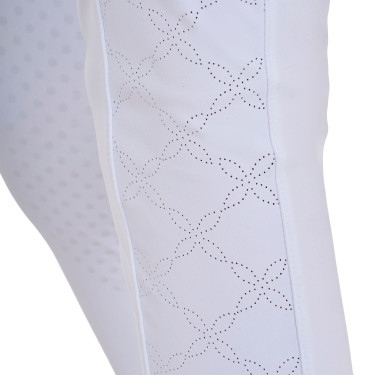 Meisjeslegging met geperforeerde decoraties