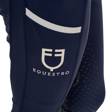 Meisjeslegging met geperforeerde decoraties Marine blazer / wit Marineblauw