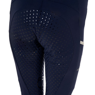 Meisjeslegging met geperforeerde decoraties Marine blazer / wit Marineblauw