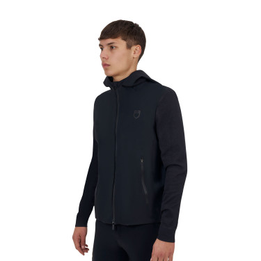 Technische herenhoodie Equestro Ridertechnology met capuchon