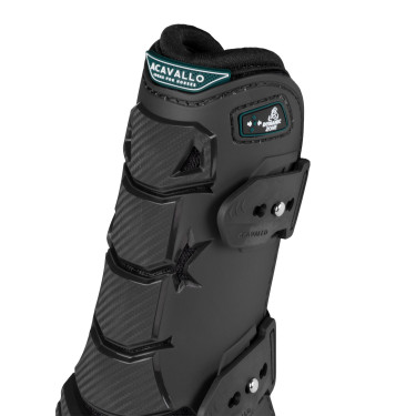 Peesschermers Skeleton Dynamic Zone met elastische sluiting Zwart
