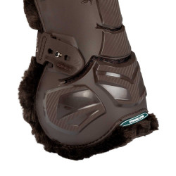 Skeleton Dynamic Zone peesbeschermers met synthetisch bont