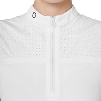 Wedstrijdpolo dames Equestro Ridertechnology geperforeerde stof