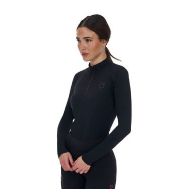 Polo training dames Equestro Ridertechnology lange mouw en rits