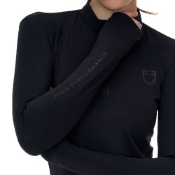 Polo training dames Equestro Ridertechnology lange mouw en rits