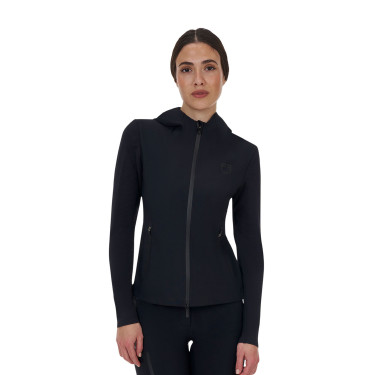 Technische dameshoodie Equestro Ridertechnology met capuchon