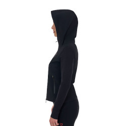 Technische dameshoodie Equestro Ridertechnology met capuchon