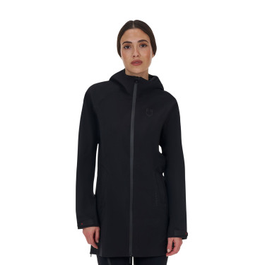 Dames softshell jas Equestro Ridertechnology lang waterdicht
