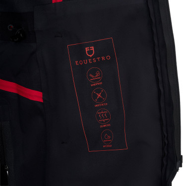 Dames softshell jas Equestro Ridertechnology lang waterdicht