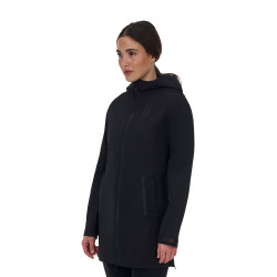Dames softshell jas Equestro Ridertechnology lang waterdicht
