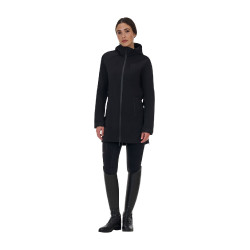 Dames softshell jas Equestro Ridertechnology lang waterdicht
