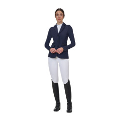 Dames wedstrijdjas Equestro Ridertechnology met gelaste naden