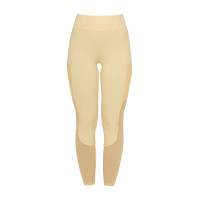Dames full grip rijleggings met geperforeerde inzetstukken