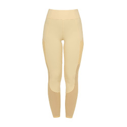 Dames full grip rijleggings met geperforeerde inzetstukken