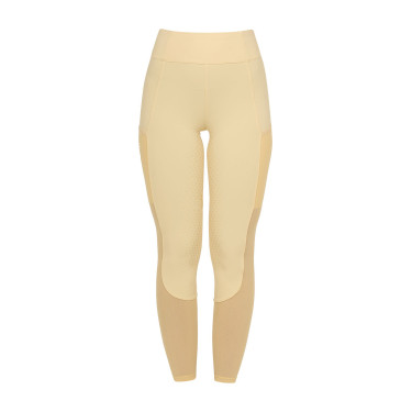 Dames full grip rijleggings met geperforeerde inzetstukken