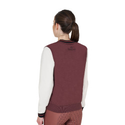 Dames sweatshirt EQ met ronde hals
