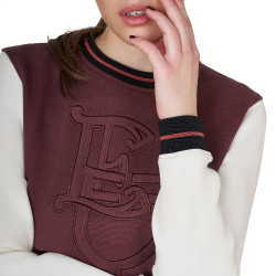 Dames sweatshirt EQ met ronde hals