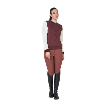 Dames sweatshirt EQ met ronde hals