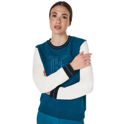 Dames sweatshirt EQ met ronde hals